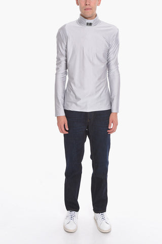 Turtleneck BARCODE Lycra Top