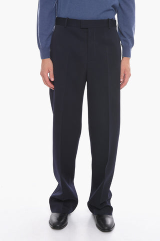 Cotton-gros-grain Tailored Pants