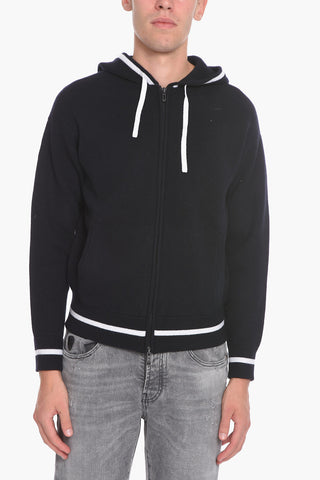 EASY Zip-up Knitted Hoodie