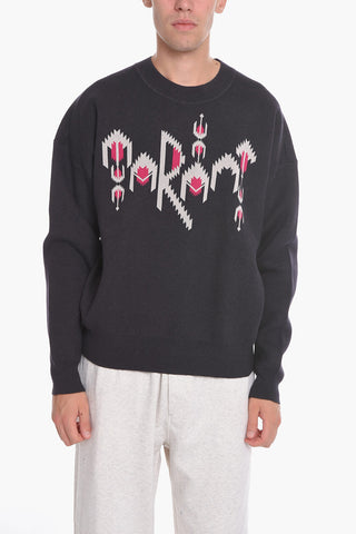 Maglia in Misto Cotone ARCHIE con Motivo Chevron