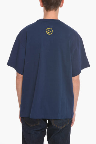 T-Shirt Girocollo Stampata sul Fronte