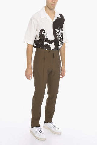 Pantaloni Casual a Una pince