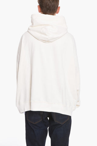 Contrasting Prints Hoodie