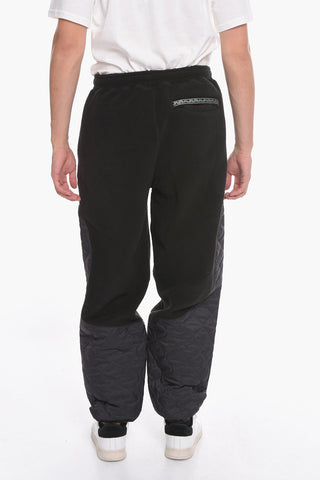 MARKET Fleeced Pants with Quilted Details