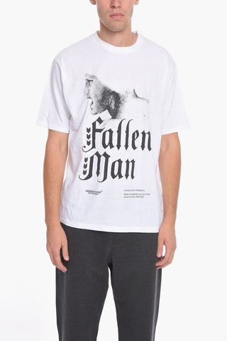 JUN TAKAHASHI Crew-Neck T-shirt with Gothic Print