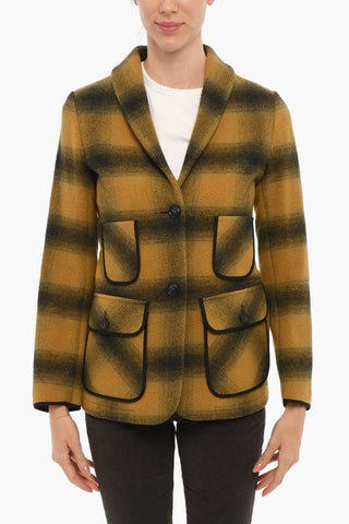 Buffalo Shaded Checked RAILROAD Blazer