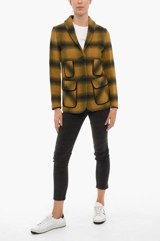 Buffalo Shaded Checked RAILROAD Blazer