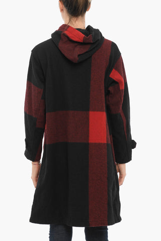 Cappotto CRUISER a Quadri Buffalo con Cappuccio