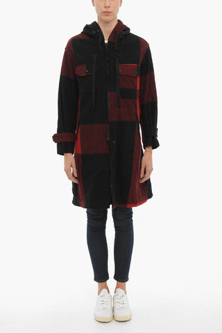 Cappotto CRUISER a Quadri Buffalo con Cappuccio
