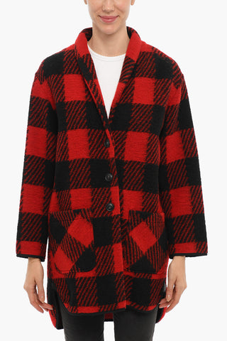 Buffalo Checked Two-Tone GENTRY Coat