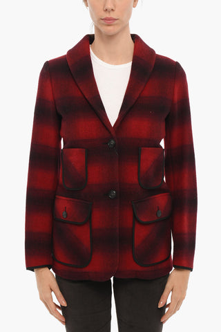 Buffalo Shaded Checked RAILROAD Blazer