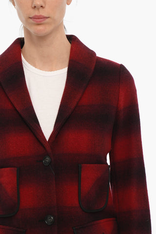 Buffalo Shaded Checked RAILROAD Blazer