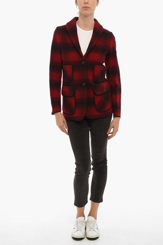 Buffalo Shaded Checked RAILROAD Blazer