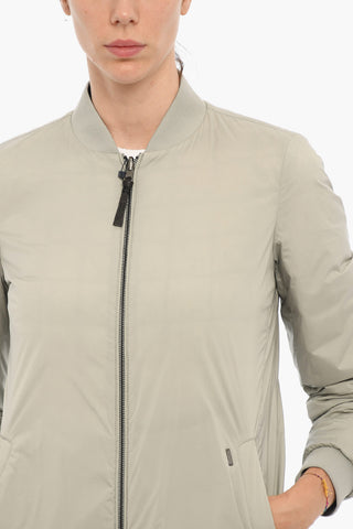 Piumino Trapuntato Reversibile con Chiusura Zip