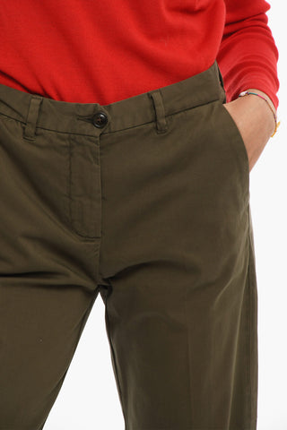 Pantaloni AMERICAN In Cotone Stretch con Passanti
