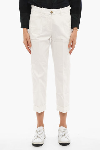 Cuffed Hem Slim Fit AMERICAN Chino Pants