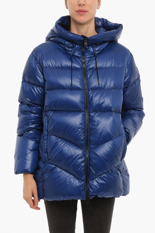 Piumino PACKABLE BIRCH in Tinta Unita con Cappuccio