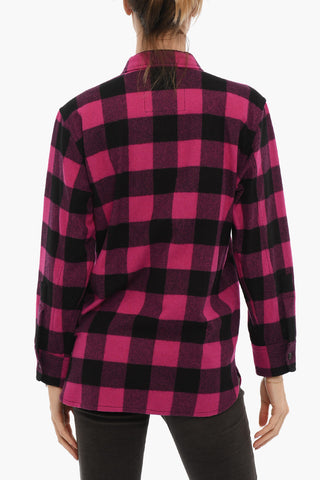 Overshirt POPOVER in Misto Lana a Quadri Buffalo