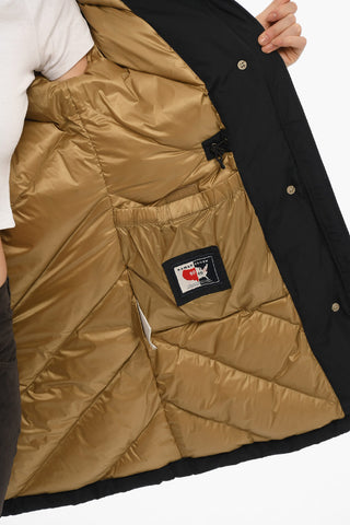 Real Fur On the Hood ARCTIC PARKA HC Down Jacket with Logoed Buttons