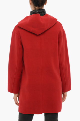 Cappotto 2 in 1 HERSHEY in Tinta Unita con Piumino Smanicato Removibile