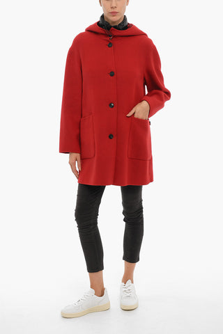 Cappotto 2 in 1 HERSHEY in Tinta Unita con Piumino Smanicato Removibile