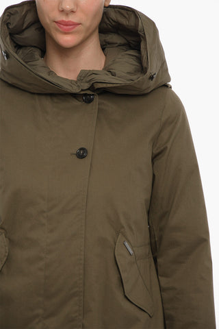 Cotton PRESCOTT Down Jacket with Padded Inner Removable