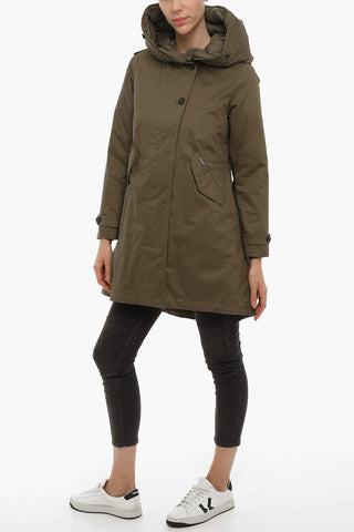 Cotton PRESCOTT Down Jacket with Padded Inner Removable