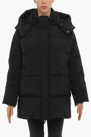 Piumino AURORA PUFFY Trapuntato con Cappuccio Removibile
