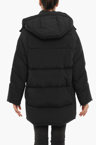 Piumino AURORA PUFFY Trapuntato con Cappuccio Removibile