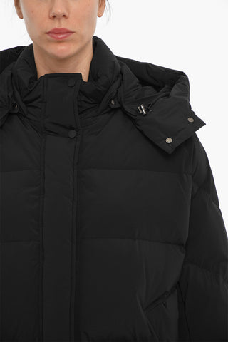 Piumino AURORA PUFFY Trapuntato con Cappuccio Removibile