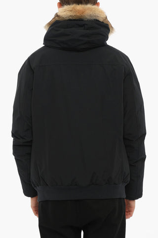Piumino NORTHERN in Cotone e Nylon con Pelliccia sul Cappuccio
