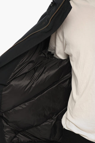 Piumino NORTHERN in Cotone e Nylon con Pelliccia sul Cappuccio