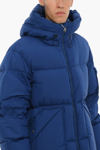 Solid Color SIERRA SUPREME Down Jacket with Pocket on the Sleeve