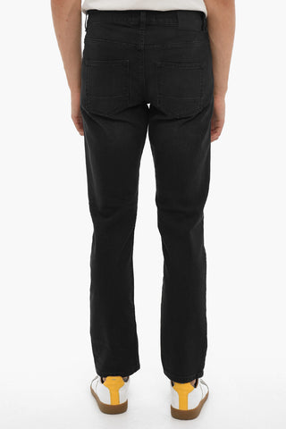 Dark-Washed GREY Regular Fit Jeans 18cm
