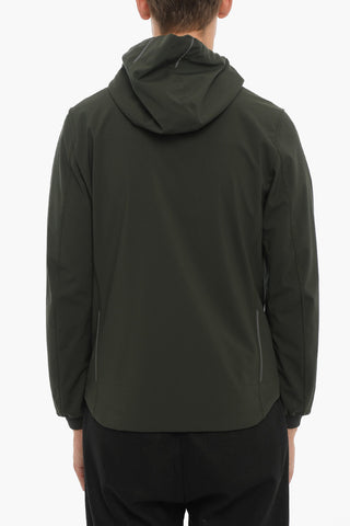 Two-Tone SHELL RUDDER Windbreaker Jacket with Breast Pocket