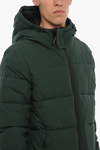 PENN-RICH Quilted Padded Jacket with Hood