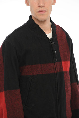 Buffalo Checked Two-Tone AVIATOR Bomber
