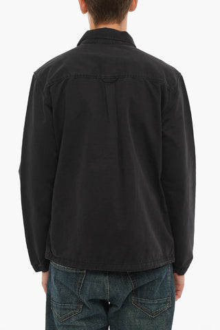 Giubbotto Utility in Cotone con Patch Logo Removibile