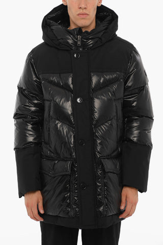 Nylon Quilted Down Jacket