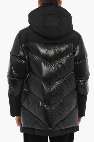 Nylon Quilted Down Jacket