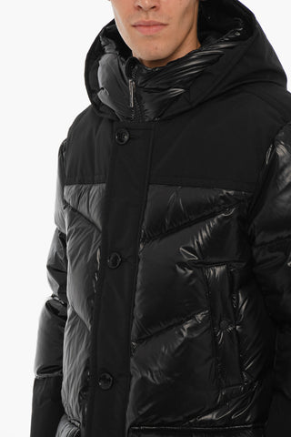 Nylon Quilted Down Jacket