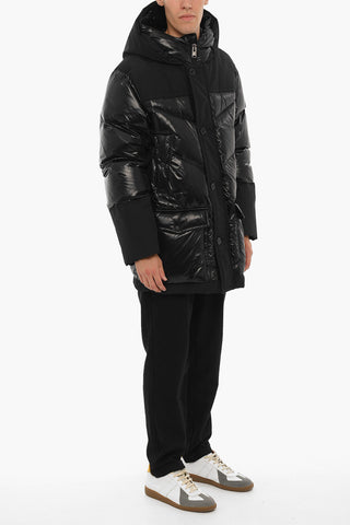 Nylon Quilted Down Jacket