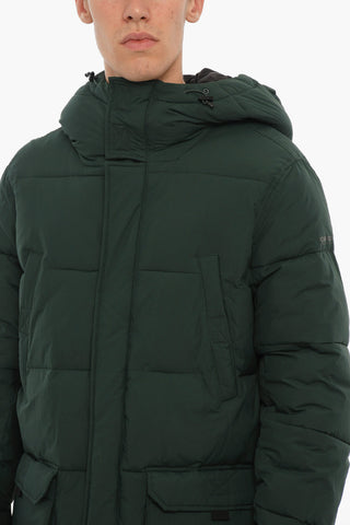 PENN-RICH Quilted Padded Jacket with Hood