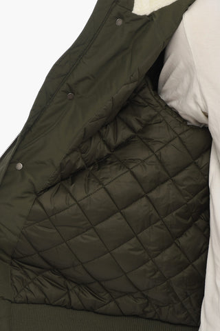 PENN-RICH Padded Jacket with Hidden Closure and Pocket on the Sleeve