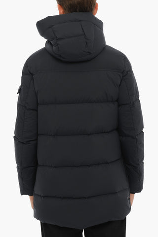 THE TETON Solid Color SIERRA SUPREME Utility Down Jacket with Hood