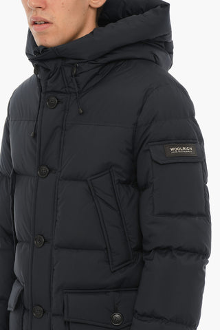THE TETON Solid Color SIERRA SUPREME Utility Down Jacket with Hood