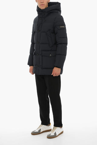 THE TETON Solid Color SIERRA SUPREME Utility Down Jacket with Hood