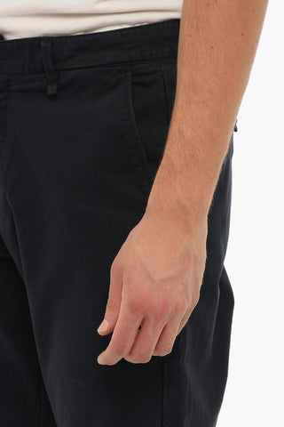 Cotton CRUNCHY Pants with Belt Loops