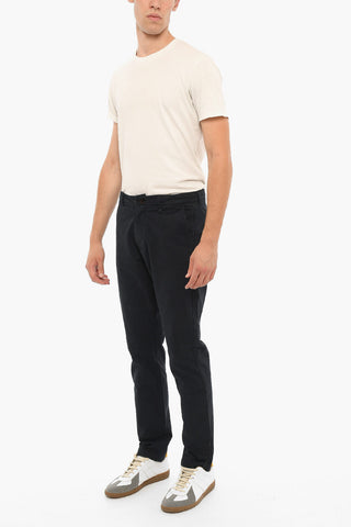 Cotton CRUNCHY Pants with Belt Loops