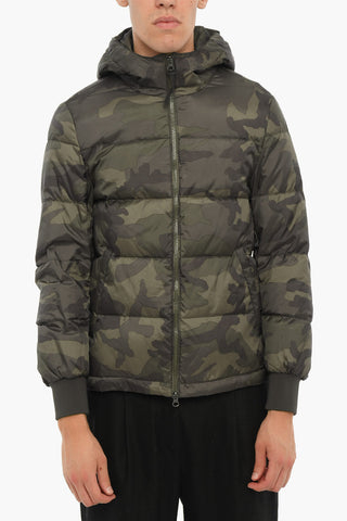 2 in 1 Jacket with Removable Camouflage Down Jacket